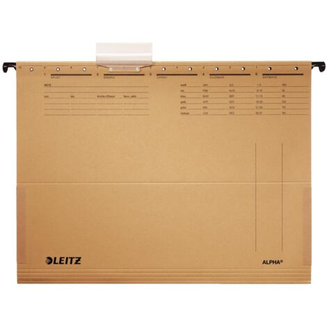 Leitz  Buste sospese  con soffietti in tela  ALPHA® UNI A4 