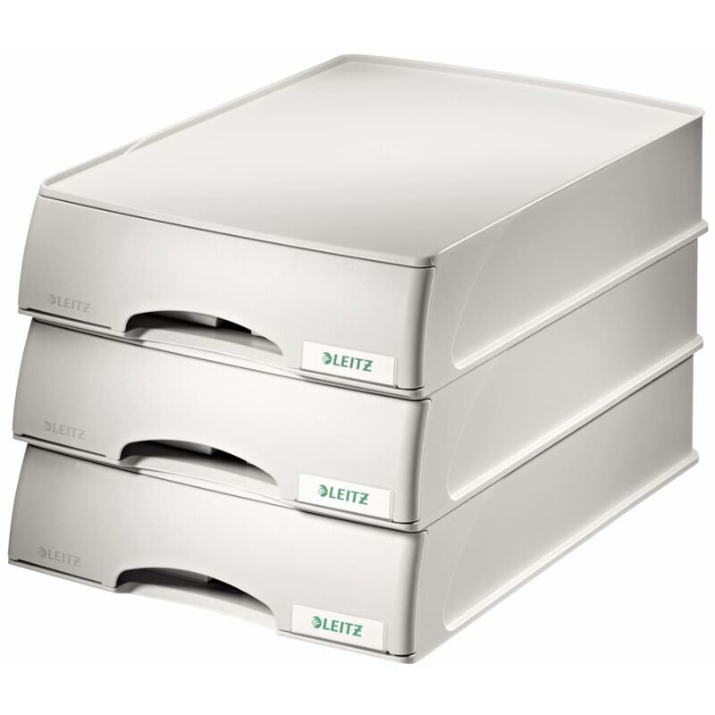 

Cajonera de bandejas para papeles Plus gris - Leitz