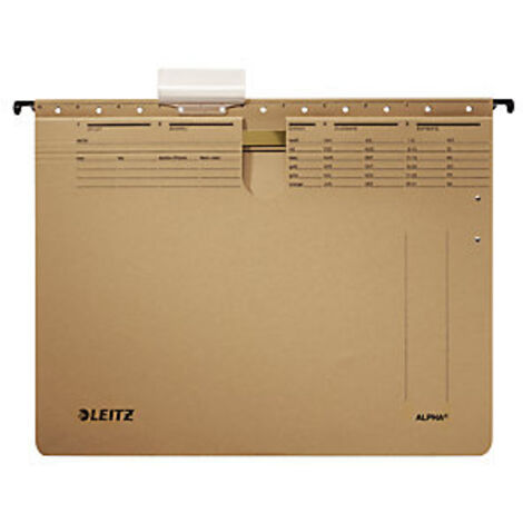 Leitz Cartelle sospese con fessura di presa ALPHA® UNI A4