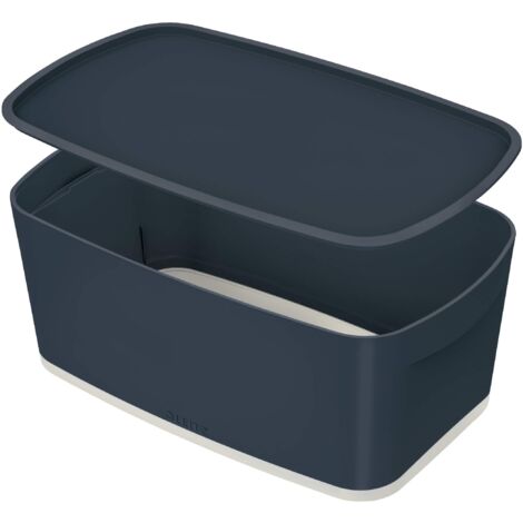 Leitz Cosy Scatole, Grigio Velluto, Contenitore S con Coperchio
