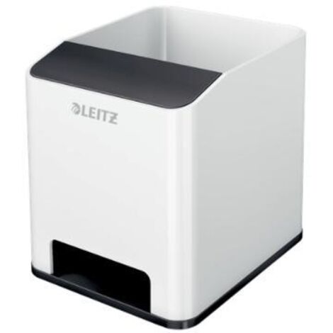 Leitz cubilete portalapices sound wow dual negroblanco
