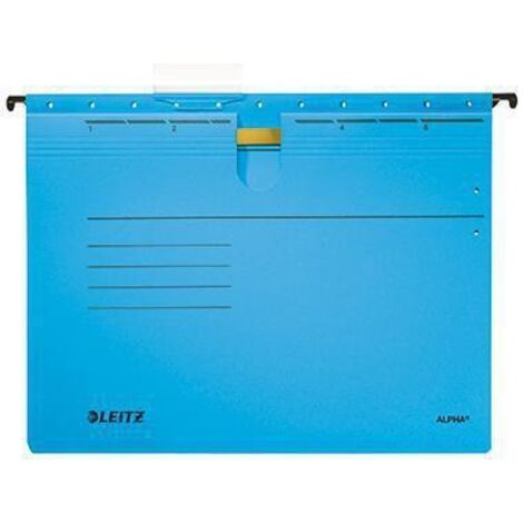 Leitz Dossier suspendu Alpha DIN A4 bleu 5 pièces/Pack. 19843035 5 pc(s)
