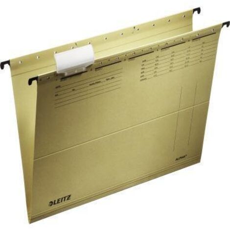 Leitz, Dossiers suspendus, avec perforations pour