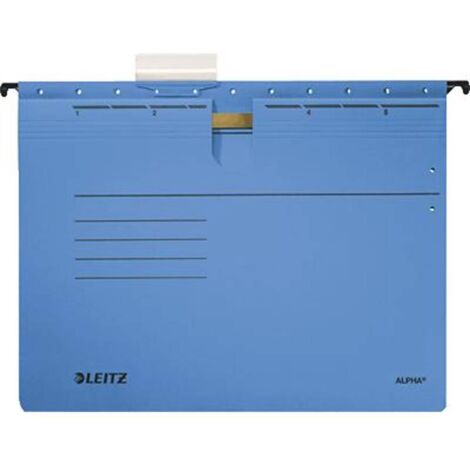 Leitz Fascicolo sospeso Alpha DIN A4 Blu 5 Pz/confezione 19843035 5 pz.