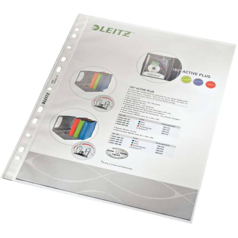 

Leitz Fundas estampadas en relieve 100 piezas A4