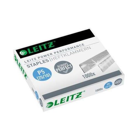 LEITZ Heftklammer Leitz P5 25/10 Leitz Heftgerät 5552 Stahl verzinkt 1.000 St./Pack.