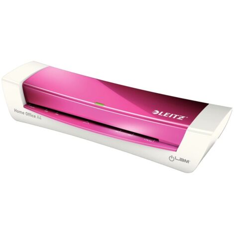 Leitz Laminiergerät iLAM HomeOffice 73680023 DIN A4 weiß/pink
