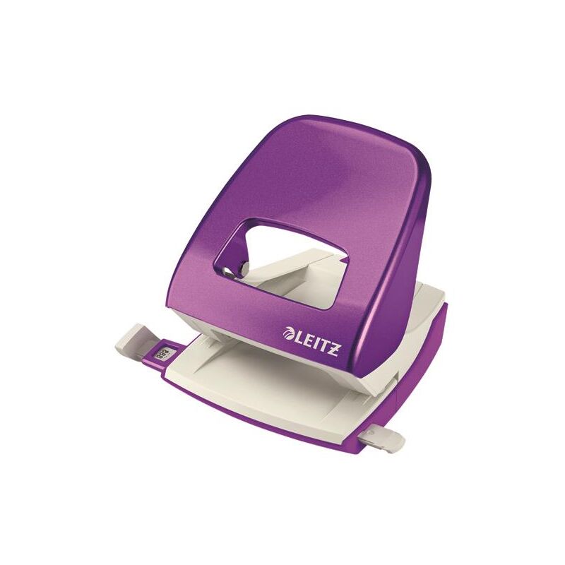 Leitz - wow office hole punch purple - LZ10305