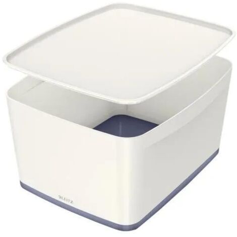 Leitz MyBox WOW Grande boîte de rangement bicolore 18L