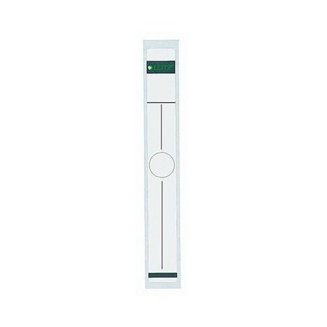 LEITZ Ordnerrückenetikett Leitz schmal/lang 34 x 279 mm (B x H) selbstklebend mit Griffloch grau 10Etik./Pack.