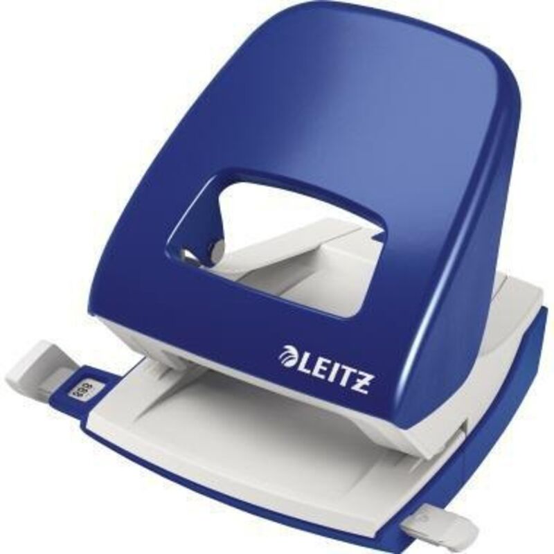 50080035 Perforateur de bureau New NeXXt bleu format de réglage max.: A4 30 feuilles (80 g/m²) - Leitz 50080035 Perforateur de bureau New NeXXt bleu format de réglage max.: A4 30 feuilles (80 g/m²) - Leitz