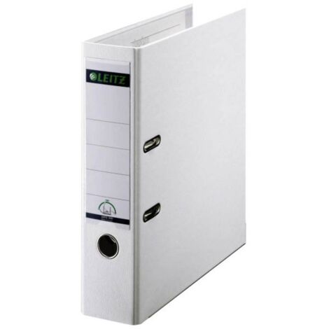 Leitz Raccoglitore 1010 DIN A4 Larghezza dorso: 80 mm Bianco 2 archetti 10105001