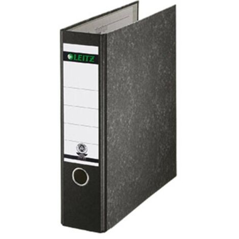 Leitz Raccoglitore 1070 DIN A4 Larghezza dorso: 80 mm Nero marmorizzato 2 archetti 10700000