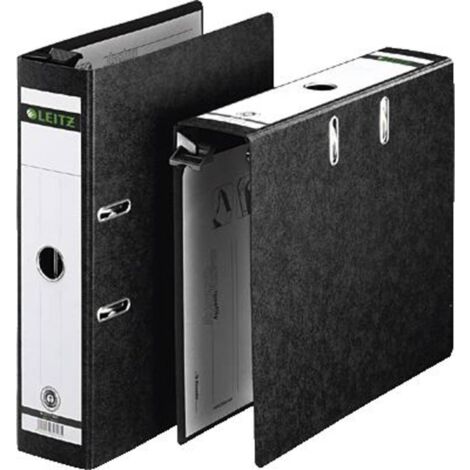 Leitz Raccoglitore sospeso 1821-00-00 DIN A4 Larghezza dorso:80 mm Nero 1 pz.