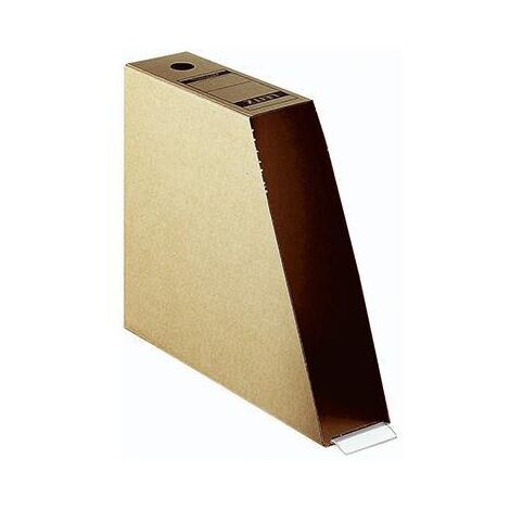 Leitz Stehsammler 60830000 DIN A4 max. 77mm Pappe natronbraun