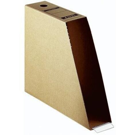 Leitz Stehsammler 60830000 DIN A4 max. 77mm Pappe natronbraun