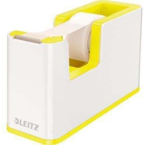 Leitz Tischabroller WOW 53641016 bis 19mmx33m PS ws/ge +Klebeband