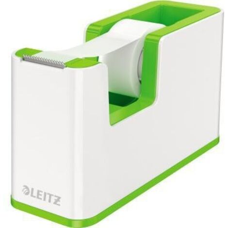 Leitz Tischabroller WOW 53641054 bis 19mmx33m PS ws/gn +Klebeband