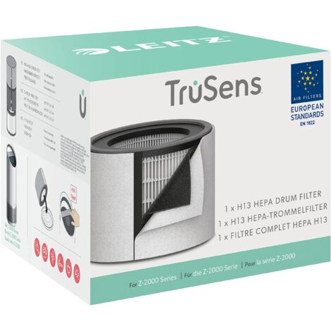 Leitz TruSens filtro purificatore d'aria grigio e nero