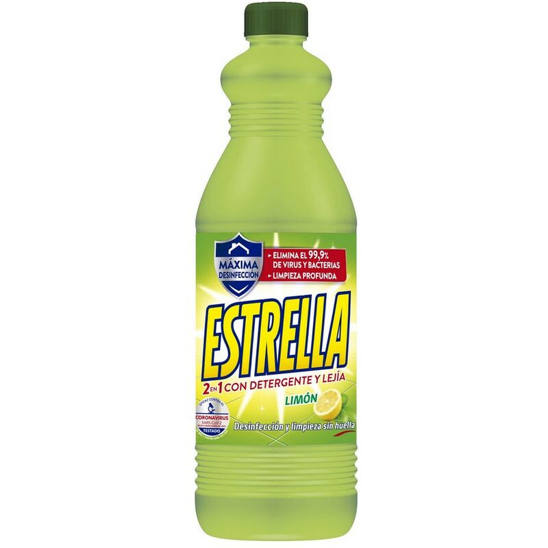 

Bh Design - Lejía Estrella Detergente Limón (1,35 l)