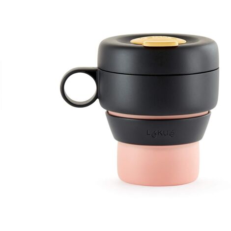Lékué 301050 Tazza Per Tè/caffè, 350 Ml, In Polipropilene