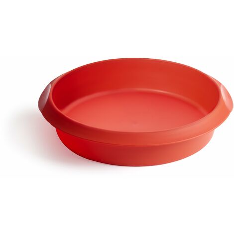 Lékué Classic - Stampo rotondo, 24 cm, colore rosso