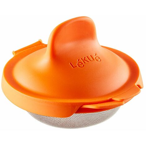 Lékué di uova, acciaio inox, arancione, 9,3 x 11 x 7,5 cm