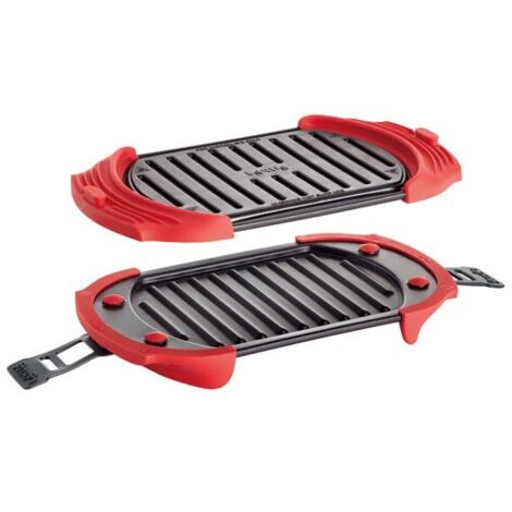 Lékué - Microwave grill rouge 1 à 2 personnes