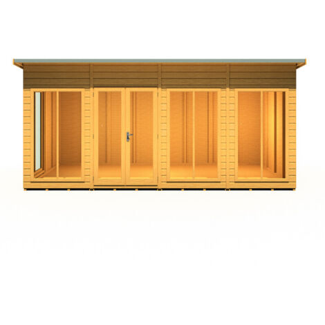 Lela 16x8 Summerhouse - L244.8 x W476 x H227.5 cm