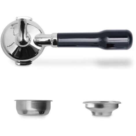 Lelit - Lelit58 1Way High Filterholder, Argento/Nero