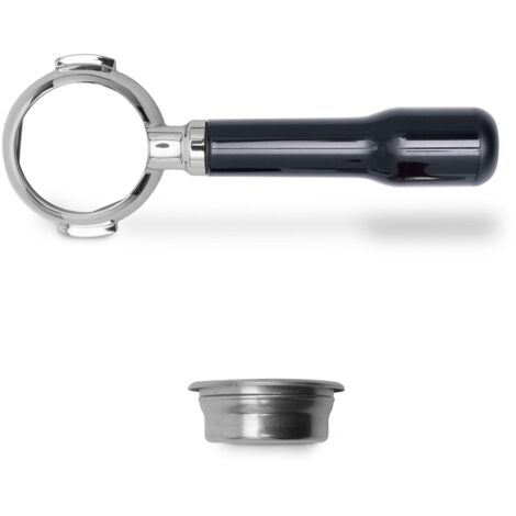 Lelit - Lelit58 Bottomless Filterholder, Argento/Nero
