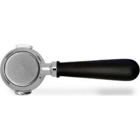 Lelit LELIT58 Porta-filtro Bottomless Negro Madera Nogal