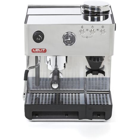 Lelit PL042EMI Anita Macchina per Espresso semiprofessionale, 1200 W, Acciaio Inossidabile, Argento