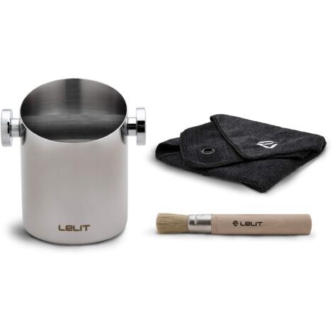 Lelit PLA360S - Battifondi con Panno e Pennello, Ø 10,5 cm