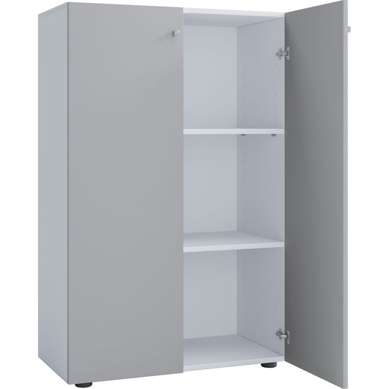 Lelus armoire de bureau blanc.