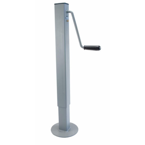 Lem Select – Béquille à manivelle latérale 60x60 mm 800 Kg – Conçue pour soudage efficace – Charge verticale 800 Kg – Tubes robustes pour usage intensif
