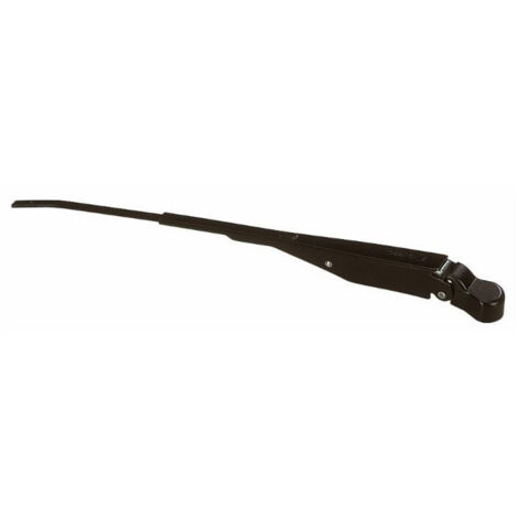Lem Select – Bras d'essui glace réglable 300-400 mm – Liaison cylindrique 6 mm – Adaptable moteur 12V M10x75 mm – Livré sans balai