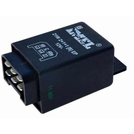Lem Select – Centrale clignotante 12V 6 voies – Adaptable FIAT et Massey Ferguson – Signal fiable pour manœuvres – Installation facile - 1672755M1