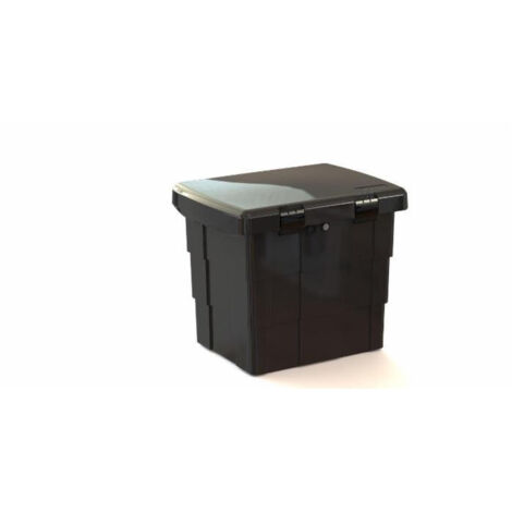 Lem Select – Coffre à outils étanche 108L pour pick-up et camion benne – Polypropylène résistant aux UV – Dimensions 650x500x510 mm