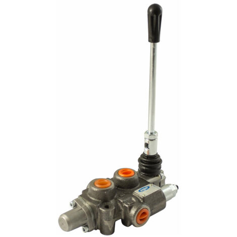 Lem Select – Distributeur hydraulique double effet 3/8' – Pression max 180 bar – Capacité 40 L – Fonte spéciale pour applications hydrauliques