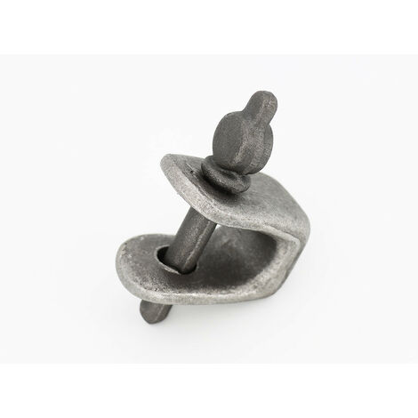 Lem Select – Ensemble tige verrou 12mm – Chape d'attelage brute à souder 13mm – Pour fixation robuste et applications industrielles