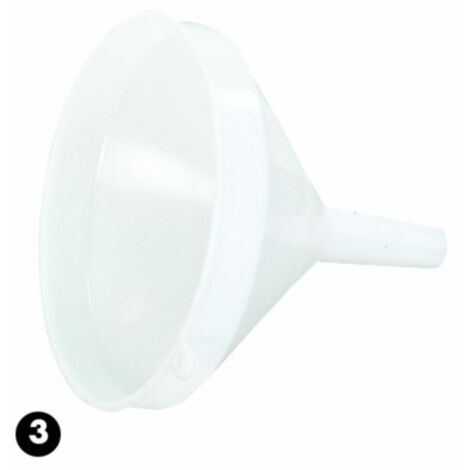 Lem Select – Entonnoir 200 mm – Fixation de filtre intégrée – Pour transfert de liquides et matériaux en vrac – Accessoire entretien outils motorisés