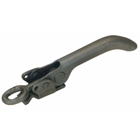 Lem Select – Fermeture réglable extra œillet rond 210 mm pour remorque agricole – Fixation solide pour transport sécurisé – Compatible avec divers modèles