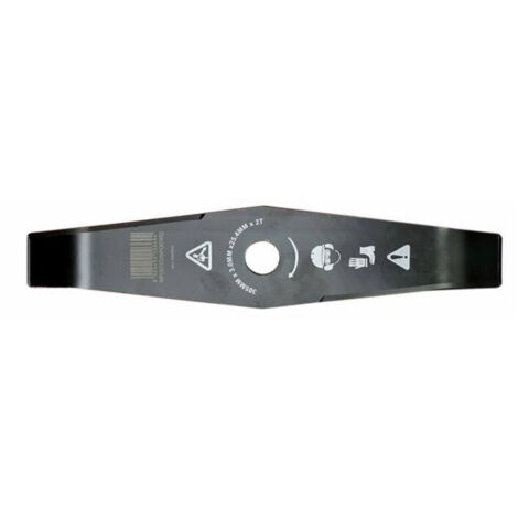 Lem Select – Lame de débroussailleuse 2 dents courbées 250mm – Épaisseur 3mm pour coupe précise des ronces – Compatible alésage 25,4mm