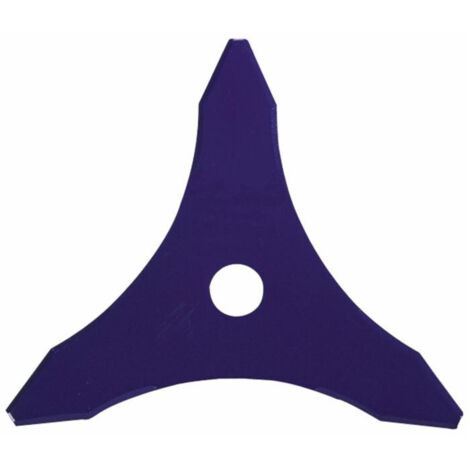 Lem Select – Lame de débroussailleuse 3 dents 255mm – Épaisseur 3mm – Alésage 25,4mm – Acier haute qualité pour herbe grasse