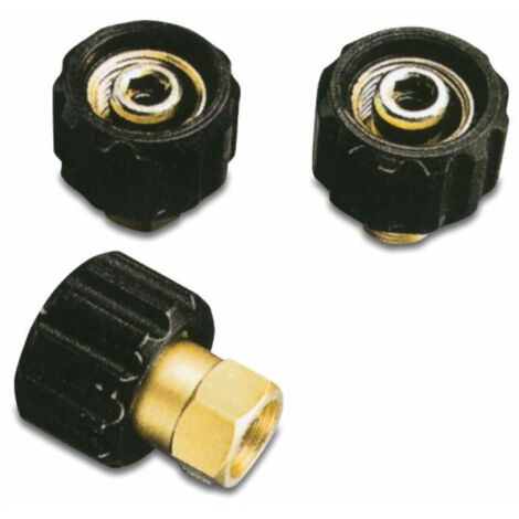 Lem Select – Raccord à visser M22 Femelle 3/8' GAS mâle – Connexion étanche sous pression – Compatible tuyaux M22 et 3/8' – Installation facile - M22x1