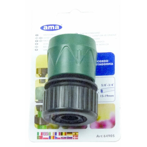 Lem Select – Raccord rapide pour tuyau d'arrosage 15-19 mm – Connexion automatique – Pour arrosage efficace et rapide – Compatible systèmes d'irrigation