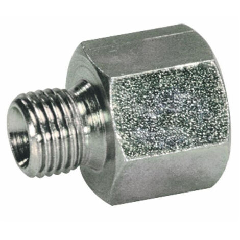 Lem Select – Réducteur Mâle 3/8' Femelle 1/4' – Lot de 2 – Raccord pour compresseur – Filetage extérieur 3/8' – Longueur 38mm