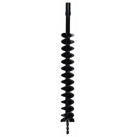 Lem Select – Tarière manuelle hélicoïdale 80 mm – Longueur 80 cm pour forage précis – Pour sols durs et terrains accidentés