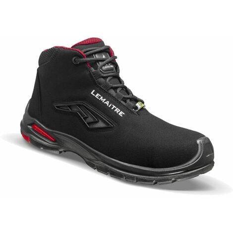 Lemaitre Riley High S3 ESD SRC hohe Arbeitsschuhe - Schwarze - 41 EU
